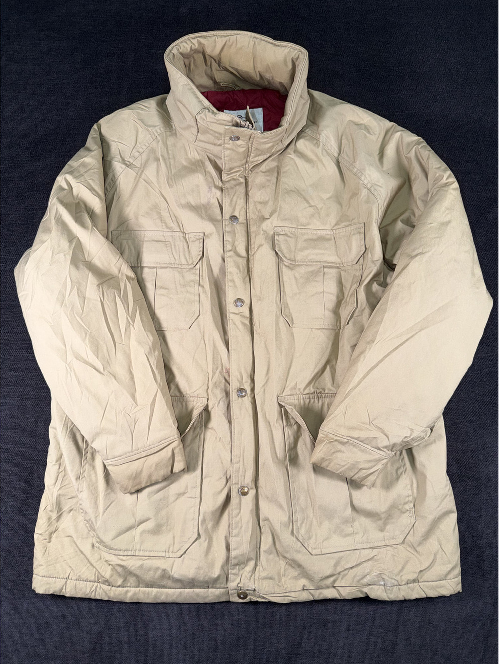 Woolrich Men's Tan Puffer Jacket Size XL